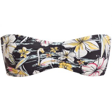 Billabong Bandeau Tropical Bikini Top 2016/ Black Floral