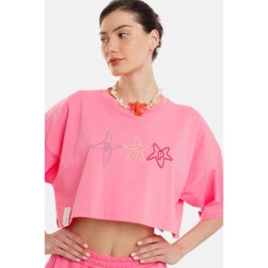 pcp-clothing-stars-crop-top-t-shirts-salmon-4