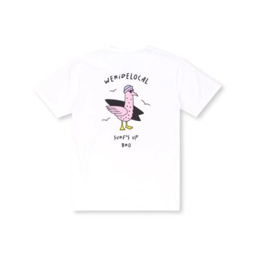 weridelocal_-surfs_up_white_tee teniska